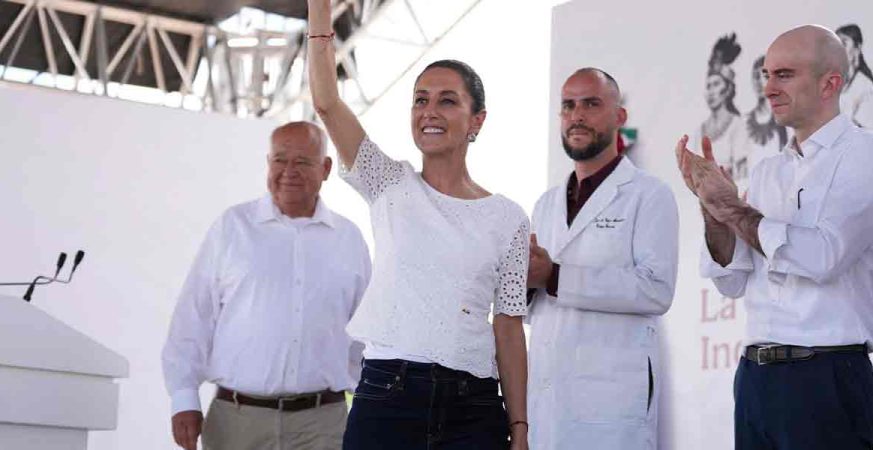 PRESIDENTA CLAUDIA SHEINBAUM INAUGURA SALA DE HEMODINAMIA DEL HOSPITAL GENERAL DE LA PAZ Y ANUNCIA 300 MDP DE INVERSIÓN ADICIONAL PARA FORTALECER AL IMSS BIENESTAR EN BCS