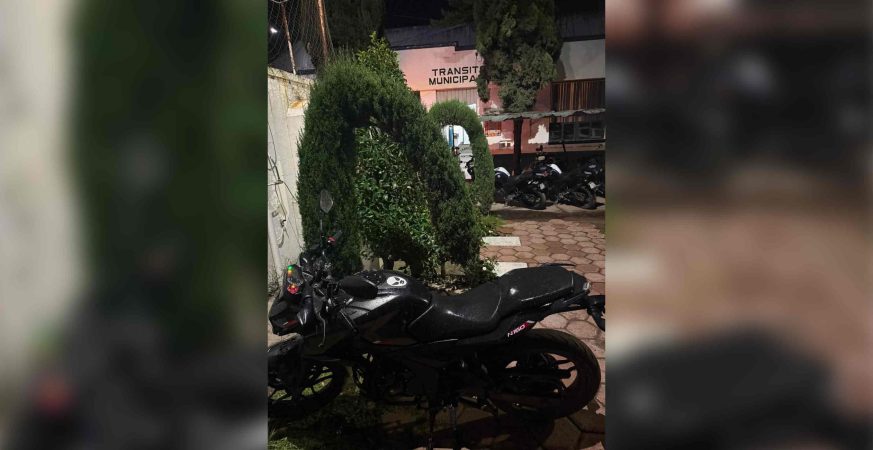 Puesto de Seguridad Pública, recupera motocicleta y la entregan a su dueño en San Martín Texmelucan