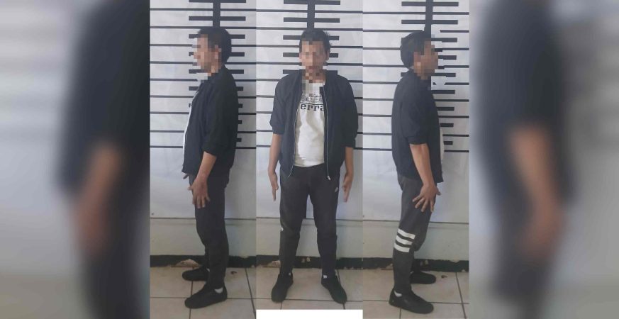 POLICÍA MUNICIPAL ASEGURA A PRESUNTO ASALTANTE EN TEXMELUCAN