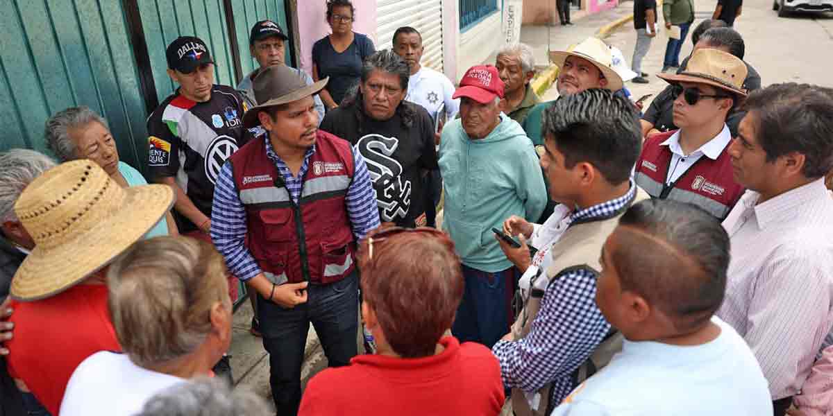 Hombro a hombro estamos trabajando en beneficio de Cuautlancingo: Omar Muñoz