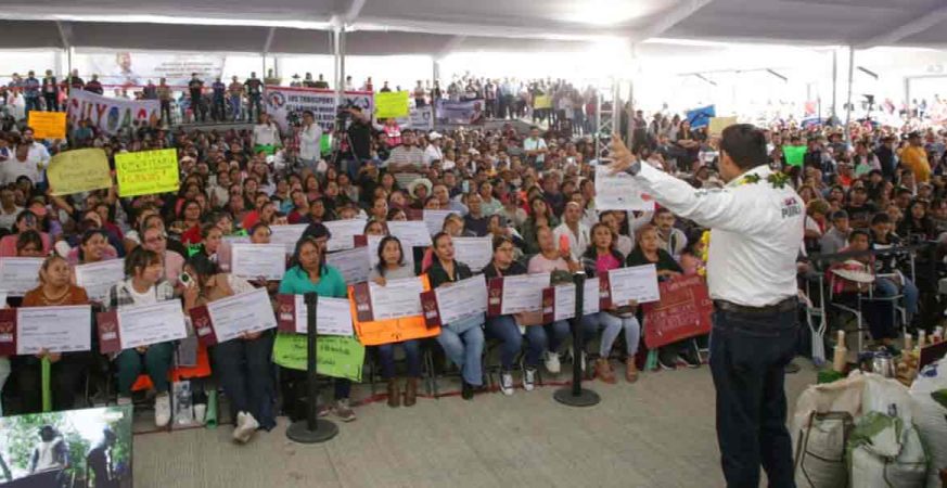 30 mdp en obra comunitaria para impulsar bienestar y seguridad en Sierra Nororiental