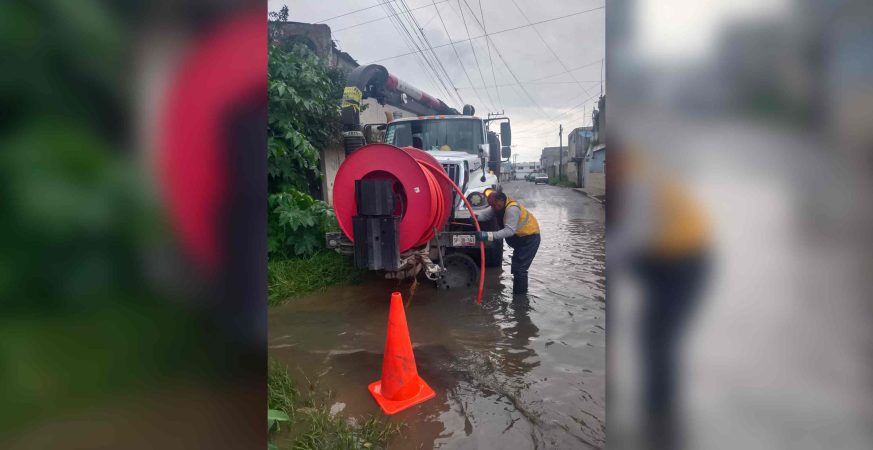 Agua de Puebla Intensifica el desazolve en esta temporada de lluvias