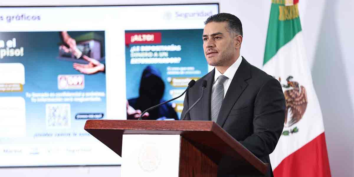 GOBIERNO DE MÉXICO LANZA ESTRATEGIA NACIONAL CONTRA LA EXTORSIÓN
