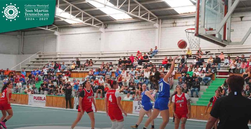 TEXMELUCAN ES SEDE DE PARTIDO DE EXHIBICIÓN DE BÁSQUETBOL EN EL QUE PARTICIPARON SELECCIONADAS NACIONALES