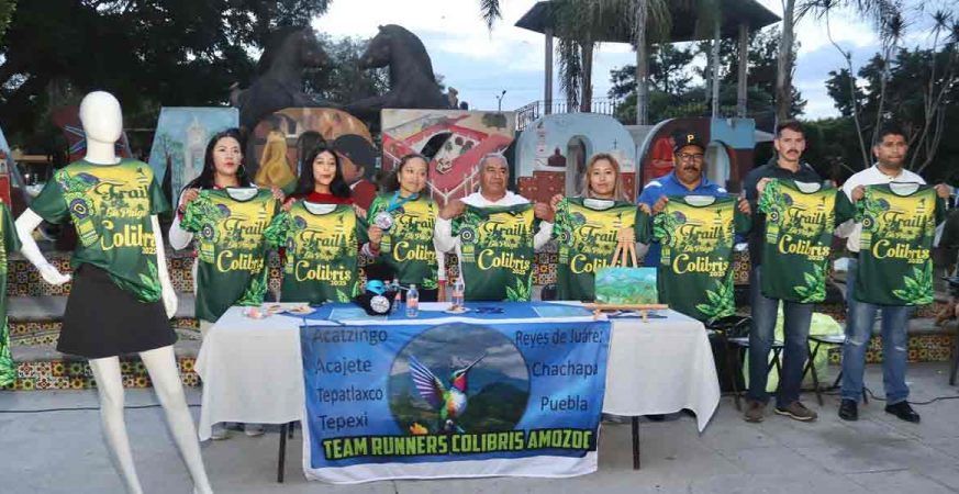 Presentación oficial de la playera y medalla del Trail “Primer Aniversario Colibrís”