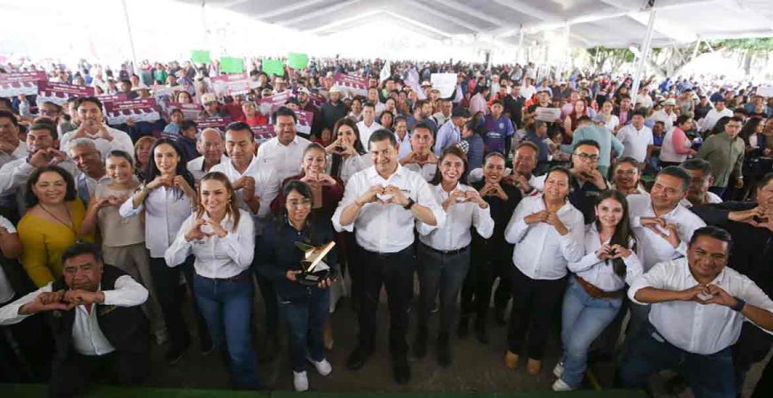 Puebla da seguridad al campo con maquinaria y riqueza comunitaria