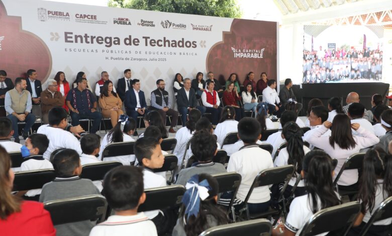 Beneficia Pepe Chedraui a más de 7 mil estudiantes con techados escolares en la capital