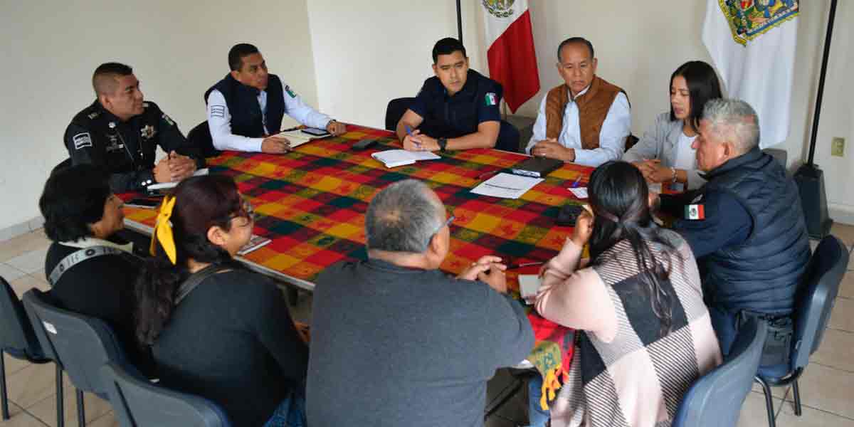 Refuerzan vigilancia en zonas limítrofes de Santa Bárbara Almoloya a través de Mesa de Seguridad