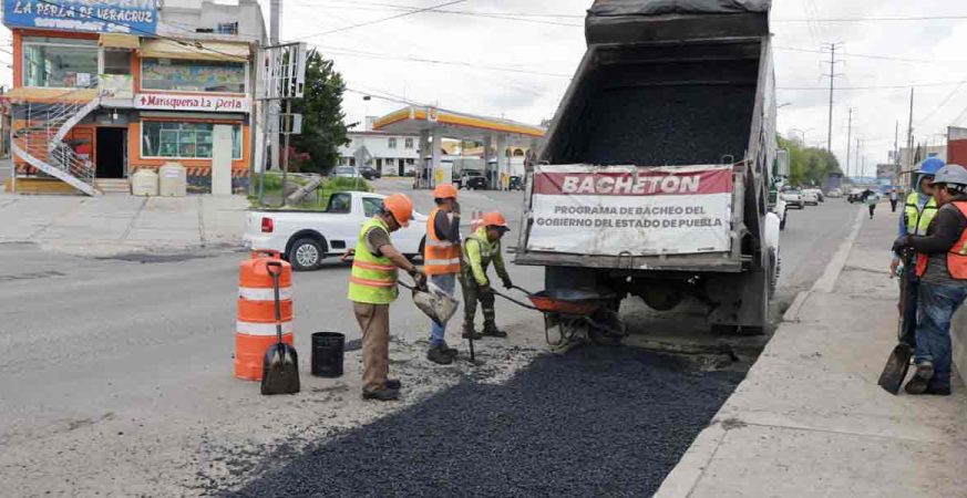 El “Bachetón” avanza en Puebla con vialidades seguras y mejor calidad de vida