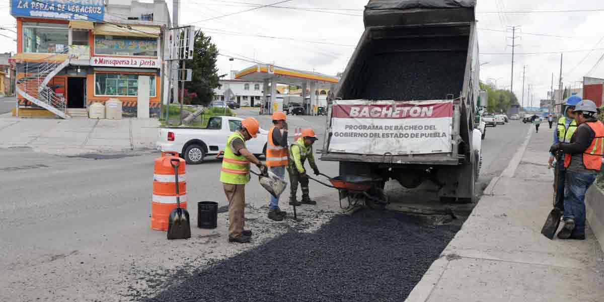 El “Bachetón” avanza en Puebla con vialidades seguras y mejor calidad de vida