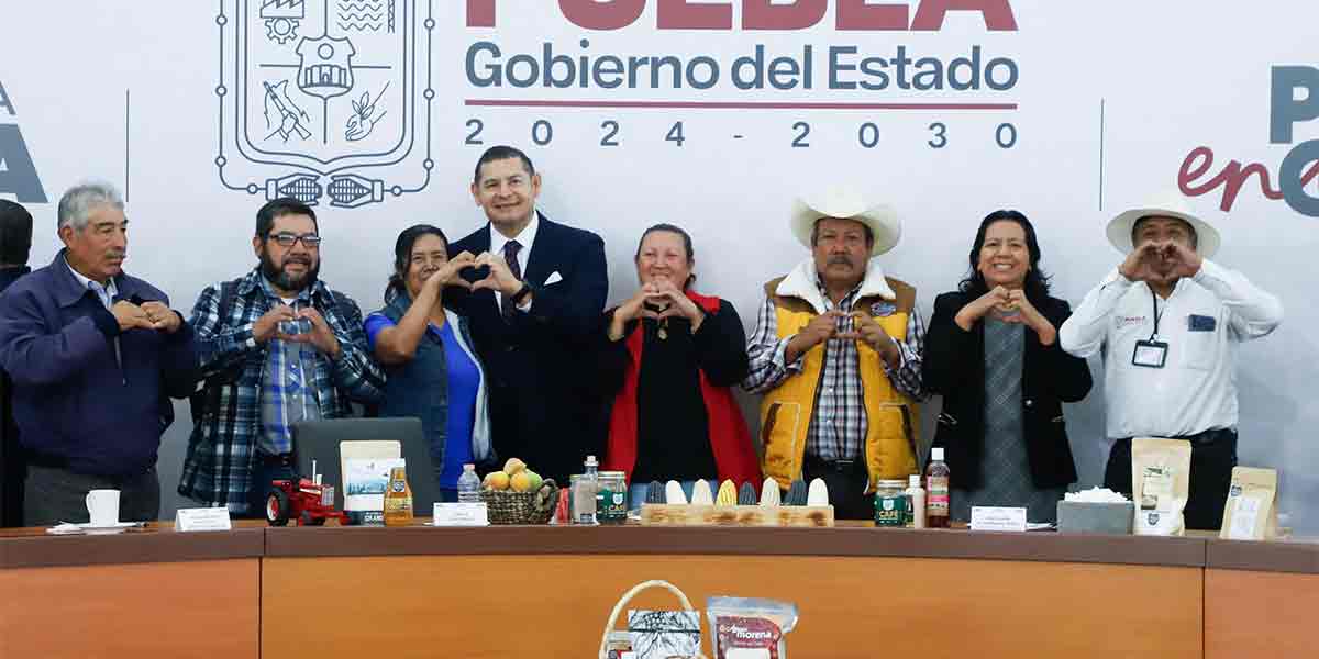 Riqueza comunitaria con justicia social para el campo poblano: Armenta
