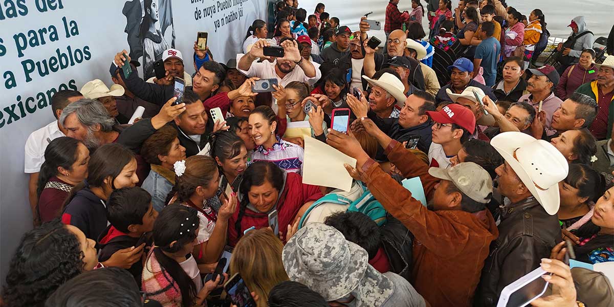 PRESIDENTA CLAUDIA SHEINBAUM ENTREGA 139.9 MDP DEL FAISPIAM A PUEBLOS ORIGINARIOS DE QUERÉTARO