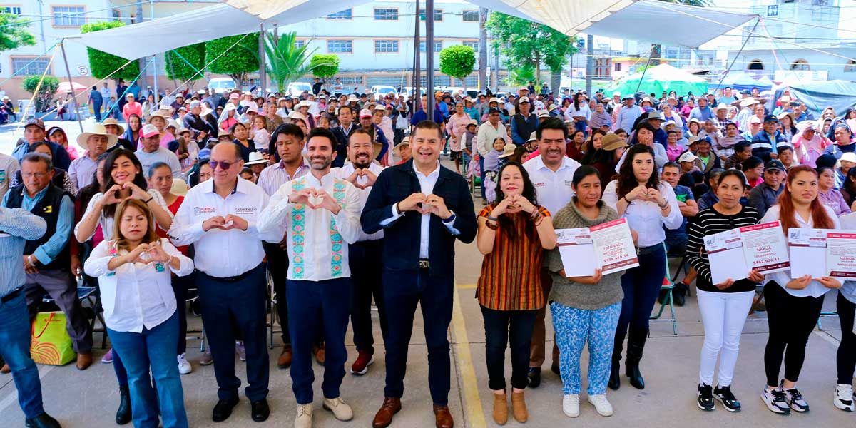 Con histórica entrega de recursos, Gobierno Federal y Estatal reconocen derechos indígenas en Canoa