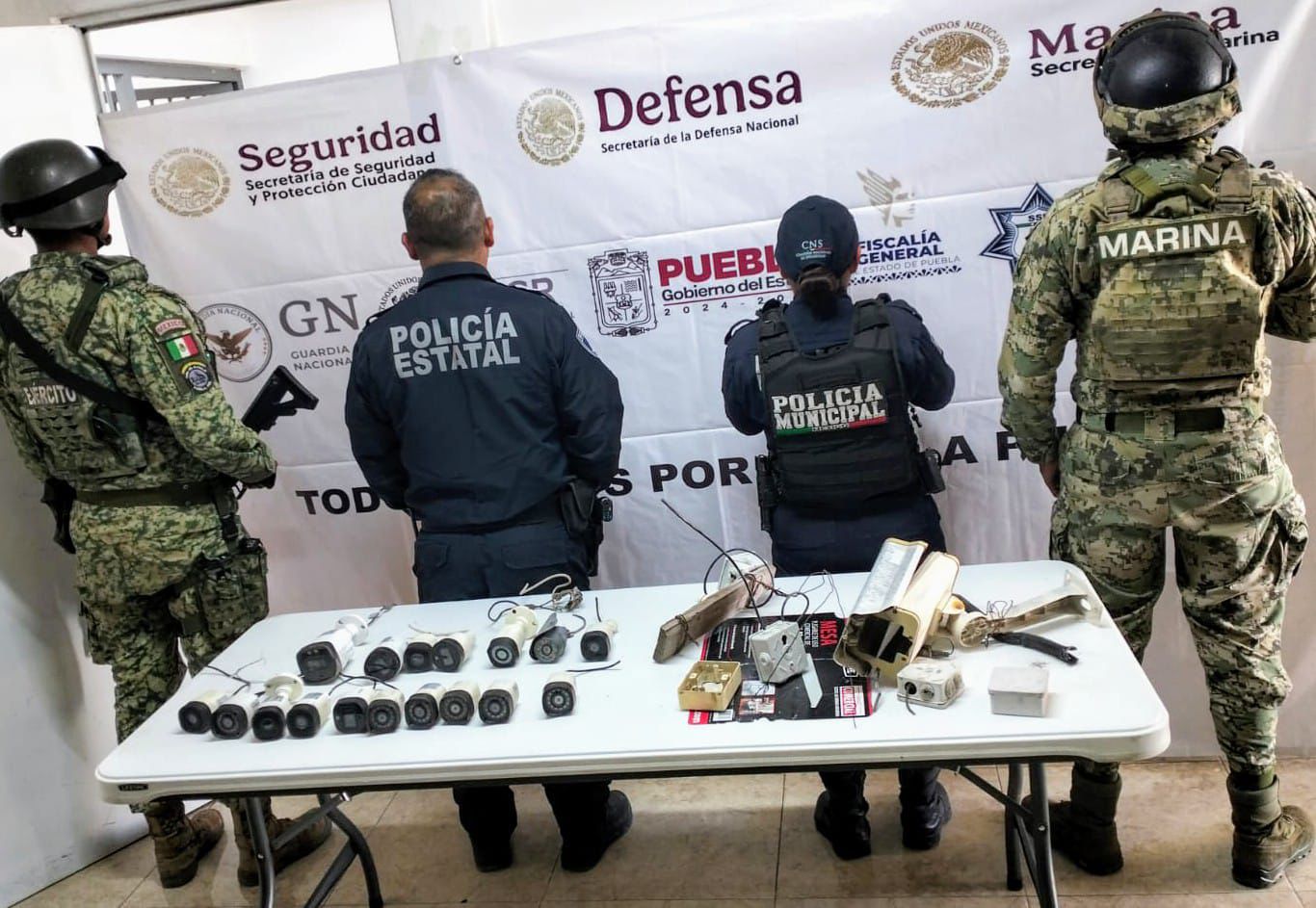 OPERATIVO DISUASIVO Y PRESENCIAL CONTRA CÁMARAS “PARÁSITO”