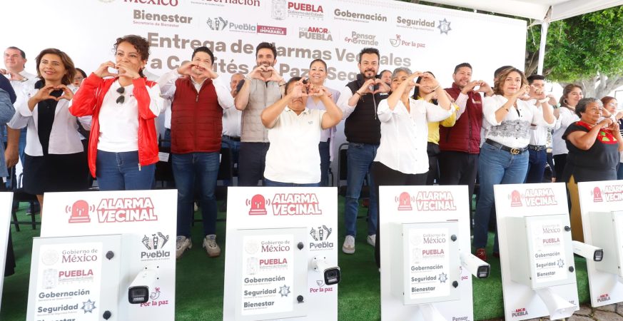 En La Margarita, comunidad y Gobierno Estatal construyen paz con Alarmas Vecinales