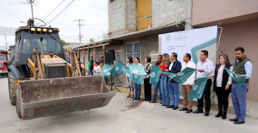 GOBIERNO DE TEXMELUCAN DESTINA 12.5 MDP PARA PAVIMENTACIÓN DE AVENIDA QUE CONECTA A MOYOTZINGO Y TIANGUISMANALCO