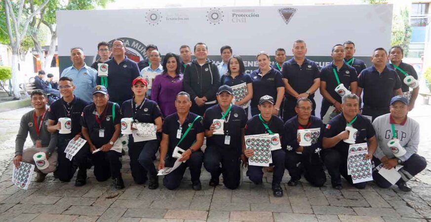 INICIA PRIMERA COLECTA A FAVOR DE BOMBEROS Y SERVICIOS PREHOSPITALARIOS DE TEXMELUCAN