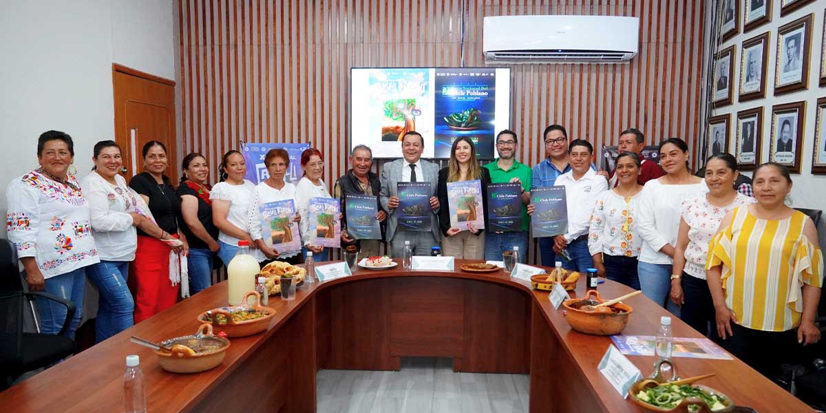 San Martín Texmelucan presenta la 21ª edición del Festival del Chile Poblano en Puebla