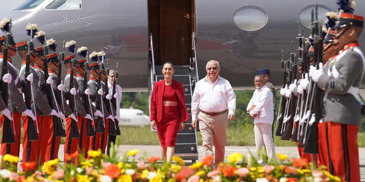 CON ACUERDOS HISTÓRICOS E INAGURACIONES DE OBRAS PRIORITARIAS, PRESIDENTA CONCLUYE GIRA POR GUATEMALA, QUINTANA ROO, CAMPECHE, Y EDOMEX