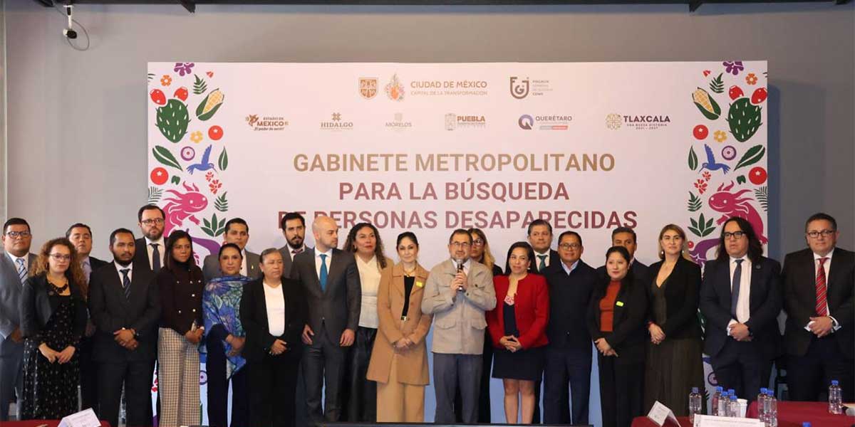 Participa la FGE de Puebla en Sesión del Gabinete Metropolitano para la Búsqueda de Personas Desaparecidas en la Ciudad de México, destaca avances del Programa de Identificación Humana