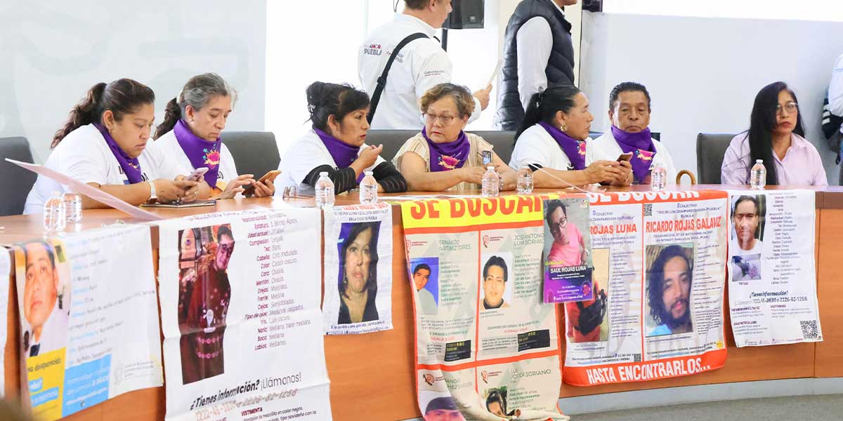 Gobierno de Puebla da resultados a familias de desaparecidos