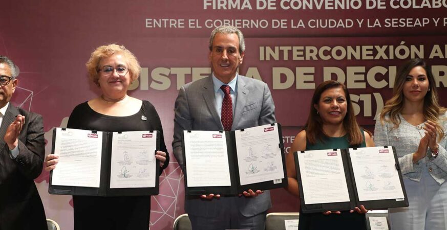 Pepe Chedraui encabeza firma de convenio de colaboración con la SESEAP