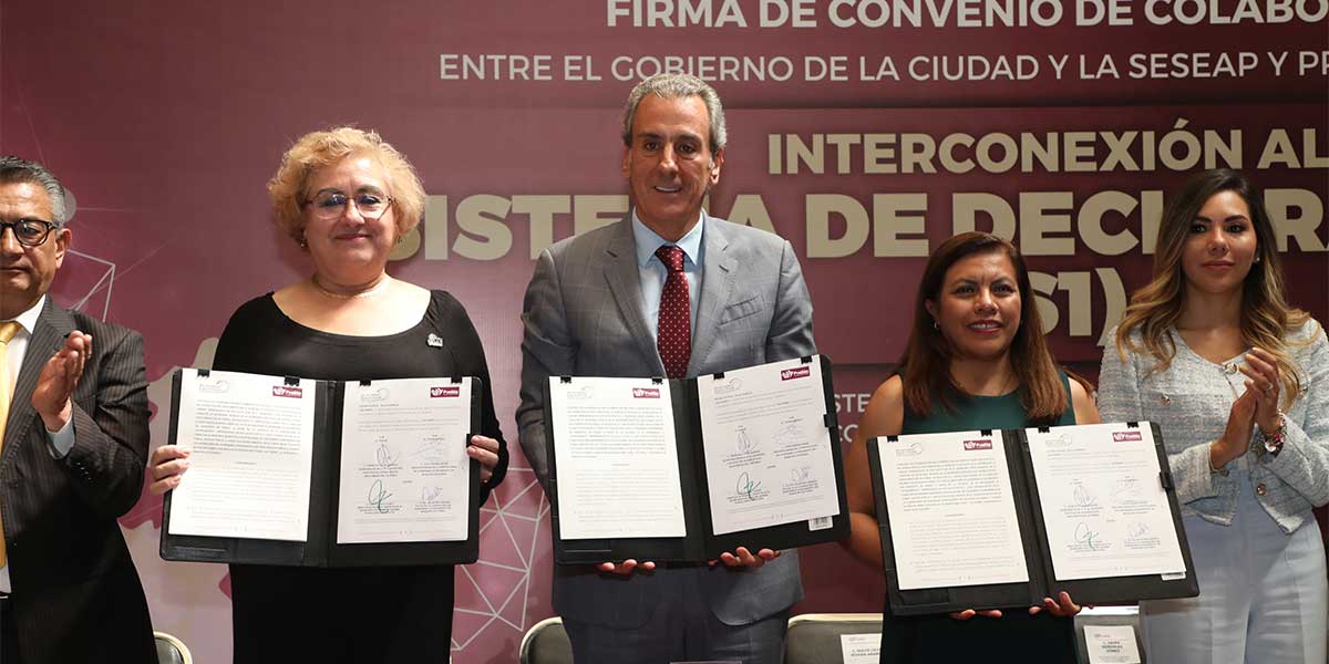 Pepe Chedraui encabeza firma de convenio de colaboración con la SESEAP