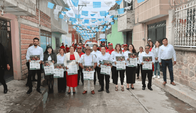 Con colocación de Bando Solemne inician Mes Patrio en Amozoc