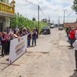 Gobierno de Tonantzin Fernández continúa rehabilitando vialidades en todo San Pedro Cholula