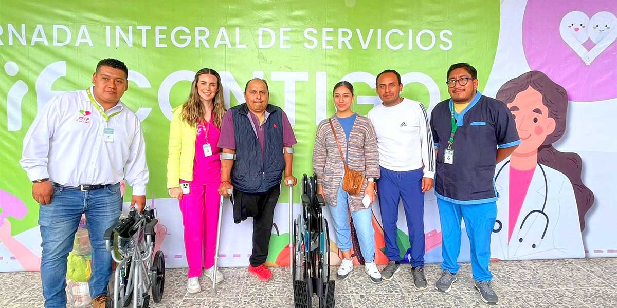 DIF DE TEXMELUCAN MEJORA CALIDAD DE VIDA DE PERSONAS CON LA ENTREGA DE APARATOS ORTOPÉDICOS