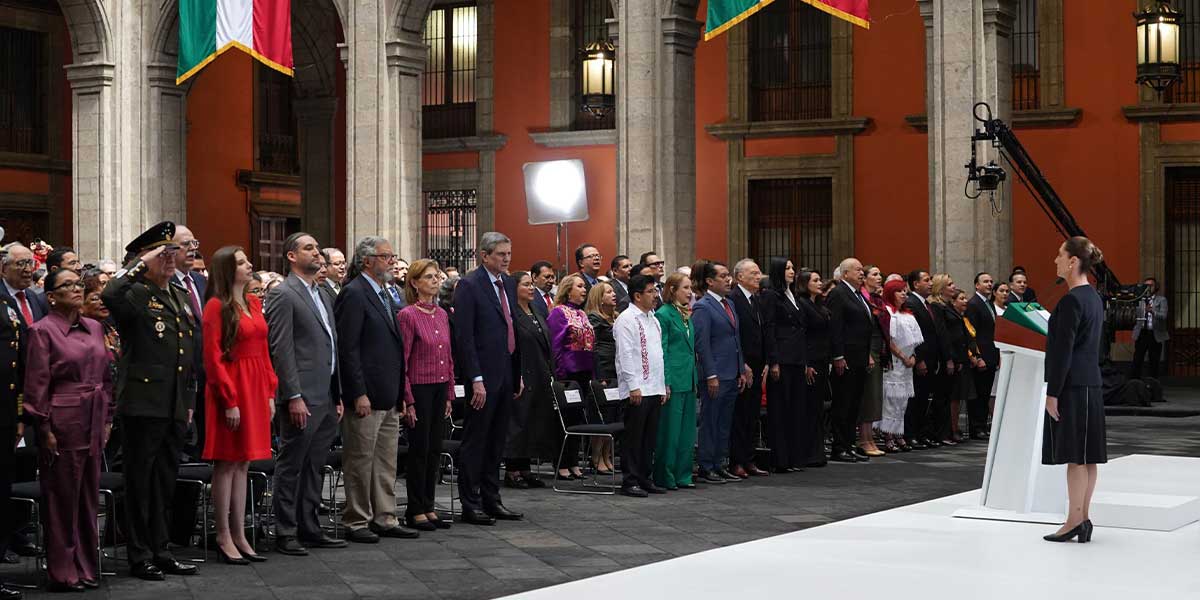 “Vamos bien y vamos a ir mejor”, destacó la Presidenta de México, Claudia Sheinbaum, durante su primer informe