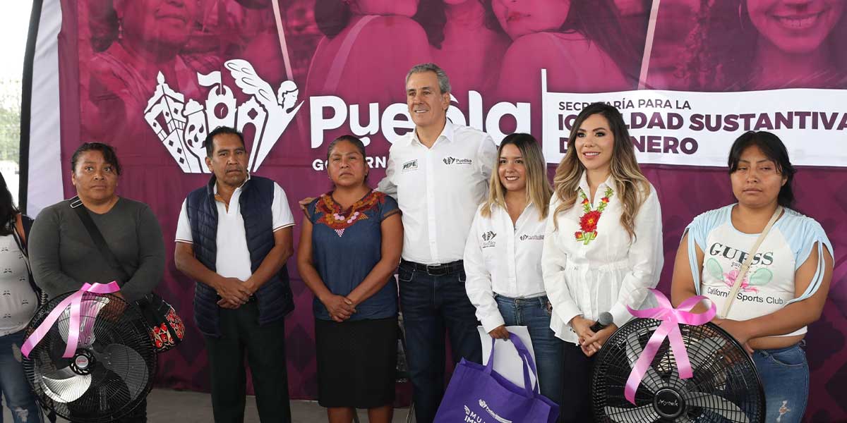 Encabeza Pepe Chedraui taller de nutrición y entrega de paquetes alimentarios en beneficio de las poblanas