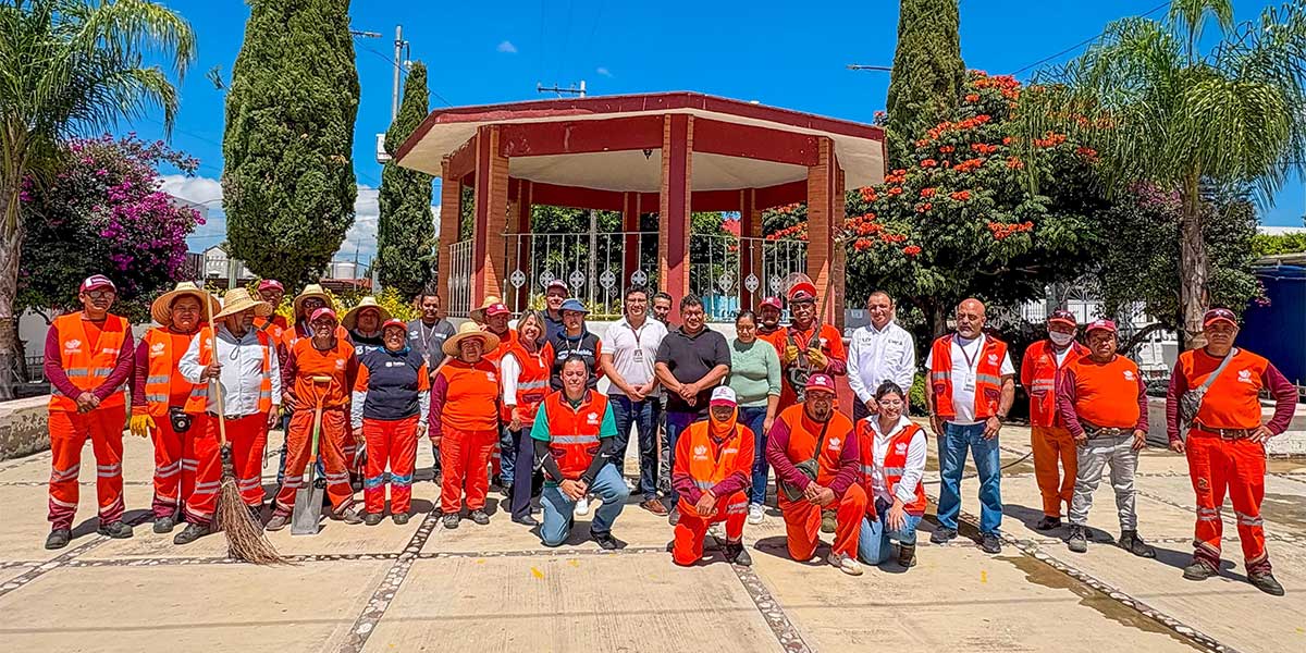 Realiza Gobierno de la Ciudad campaña de limpieza en las 17 Juntas Auxiliares