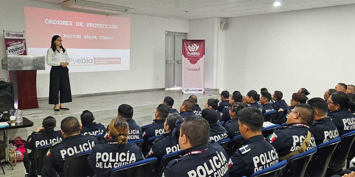 Gobierno de la Ciudad capacita a policías en aplicación de órdenes de protección a niñas, adolescentes y mujeres