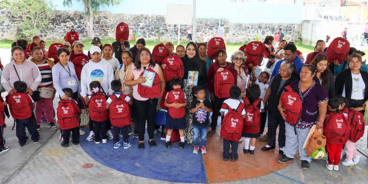 El programa Amoxtli llega al preescolar David Berlanga de Santa María Acuexcomac