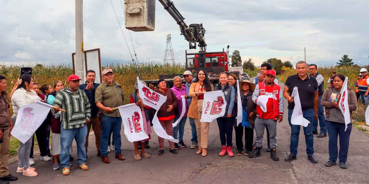 Arranca Tonantzin Fernández la rehabilitación del alumbrado público en todo el municipio