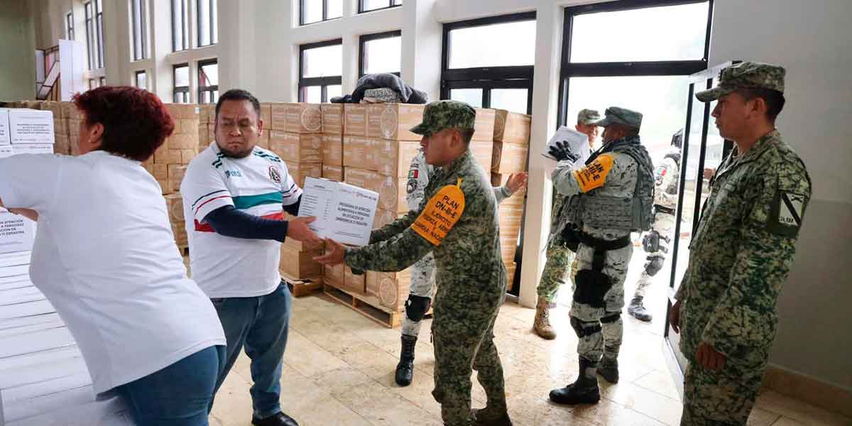 Gobierno de Puebla con apoyo del gobierno federal salvaguarda la vida de las familias poblanas en la Sierra Norte