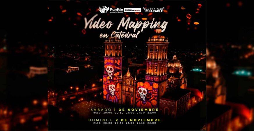 Proyectará Gobierno de la Ciudad videomapping conmemorativo al Día de Muertos