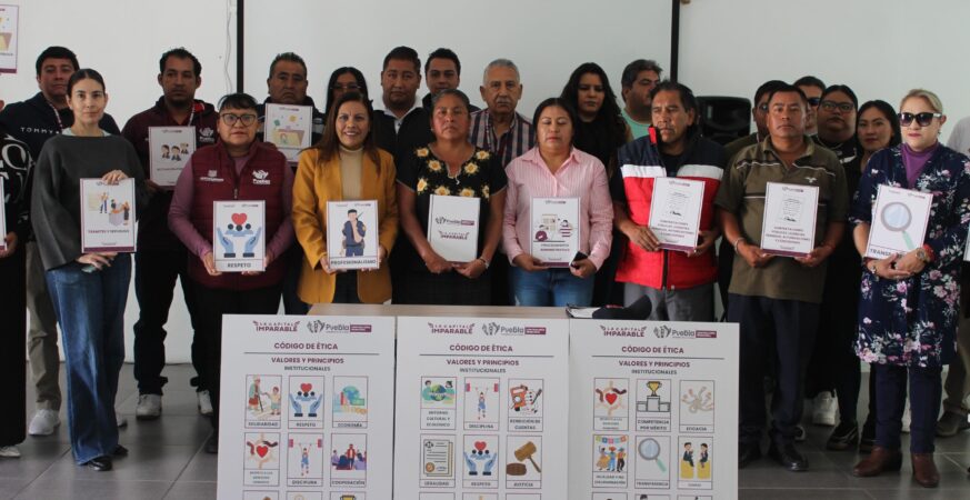 Participa Contralora Municipal en capacitación sobre Código de Ética dirigida a las 17 juntas auxiliares