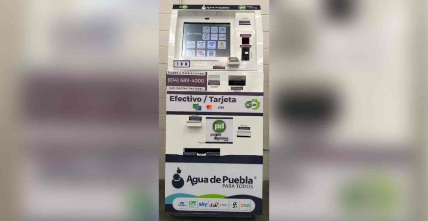 Agua de Puebla acerca sus servicios: ya son 51 cajeros automáticos para pagar de forma fácil, rápida y sin filas