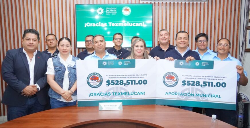 RECAUDA MÁS DE 1 MILLÓN DE PESOS LA PRIMERA COLECTA MUNICIPAL A FAVOR DE BOMBEROS Y SERVICIOS PREHOSPITALARIOS