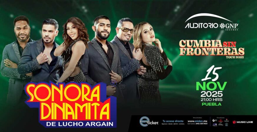 La Sonora Dinamita encenderá Puebla con su Cumbia Sin Fronteras Tour 2025