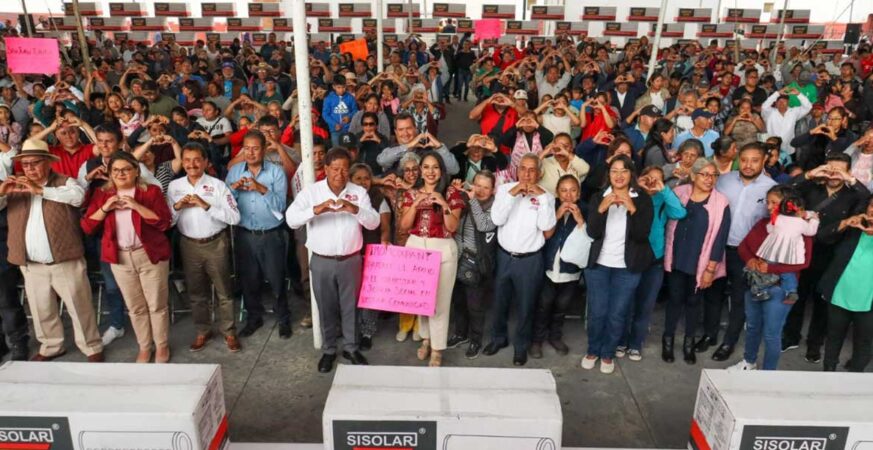 La presidenta municipal reafirmó su compromiso de ampliar y fortalecer los programas de bienestar