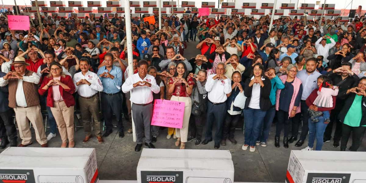 La presidenta municipal reafirmó su compromiso de ampliar y fortalecer los programas de bienestar