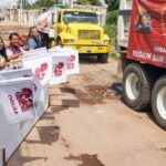 Inspecciona Pepe Chedraui labores de chapeo y rehabilitación en el parque Las Palmas