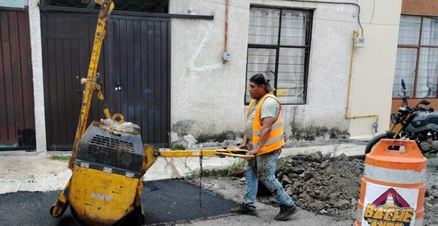 Campaña Capitalina Bacheando Puebla: continúa en marcha