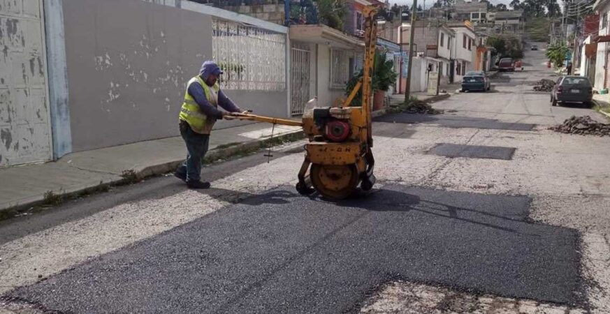 Campaña Capitalina Bacheando Puebla: estrategia de mantenimiento vial
