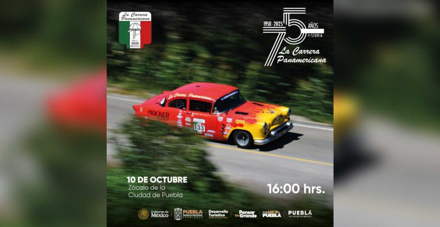 Puebla impulsa turismo y derrama económica con Carrera Panamericana