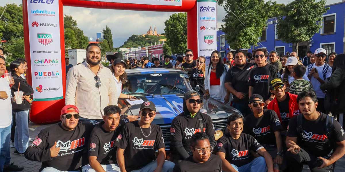 Tonantzin Fernández marca un hecho histórico con el regreso de La Carrera Panamericana a Cholula