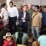 Recibe Huauchinango apoyo alimentario del Gobierno de la Ciudad tras afectaciones por inundaciones